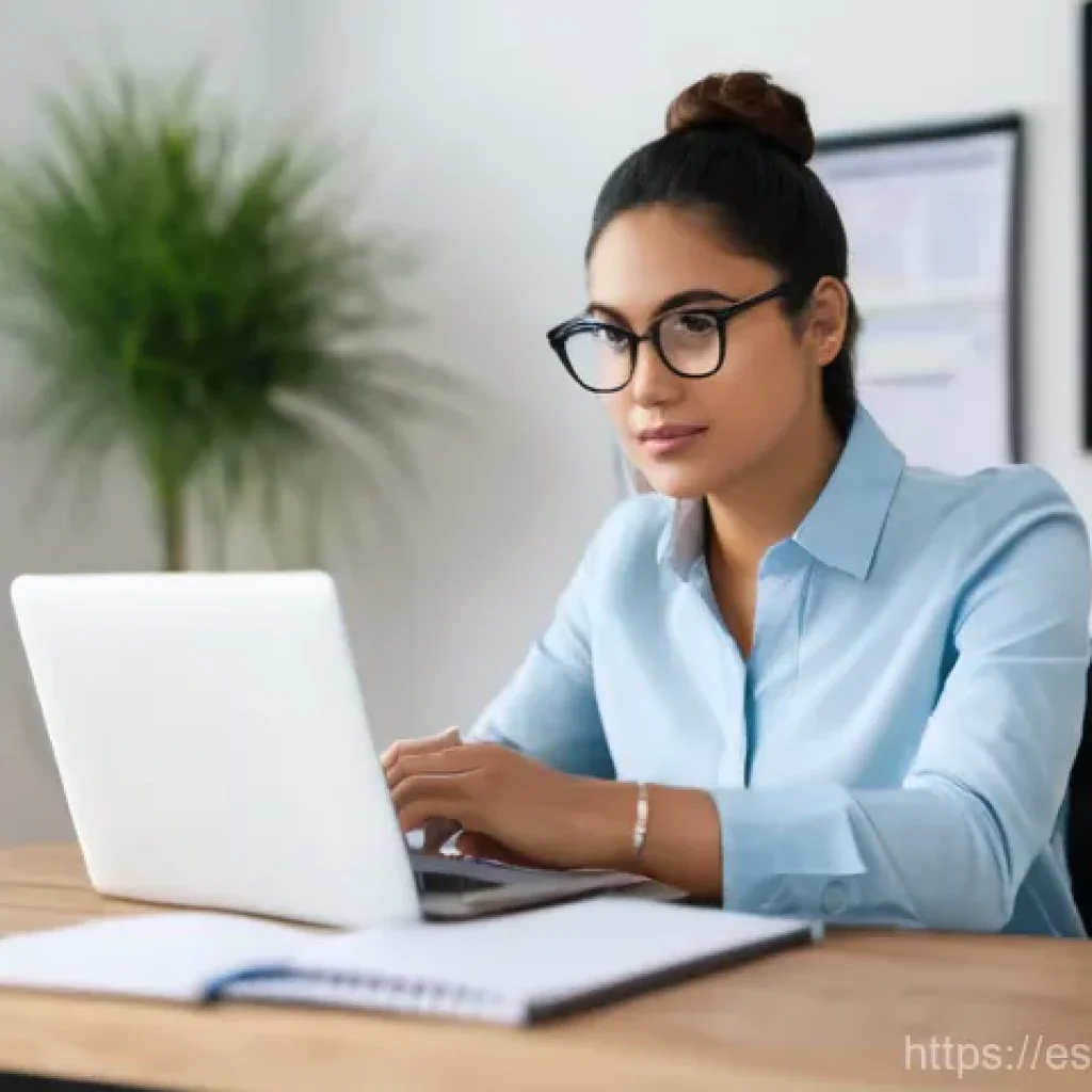 무역영어 시험 대비를 위한 필수 자료 추천 - **Prompt:** A diverse young professional, possibly of Hispanic background, in their late 20s or earl...