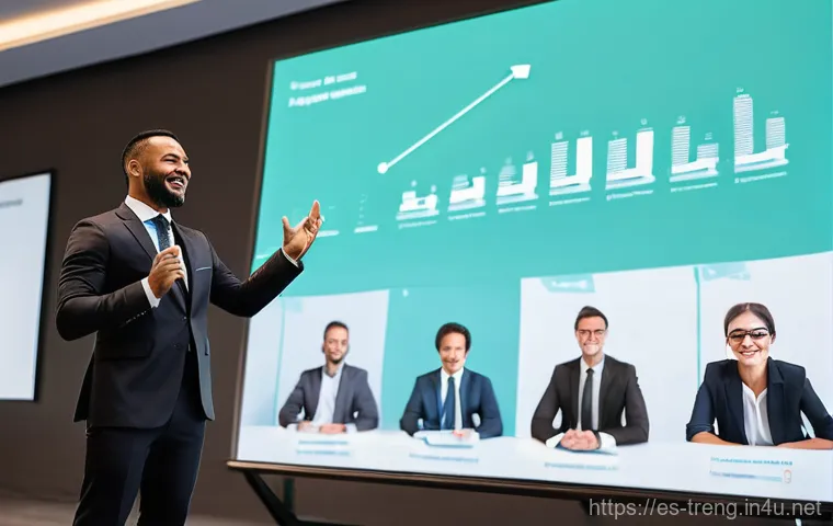 무역영어 실기시험 성공을 위한 실전 스킬 - **Prompt 2: Effective Email Communication**
    "A high-definition, professional image of a Hispanic...