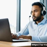 무역영어 실기시험 준비를 위한 교재 - **Prompt:** "A diverse young professional, in their late 20s or early 30s, dressed in a smart busine...